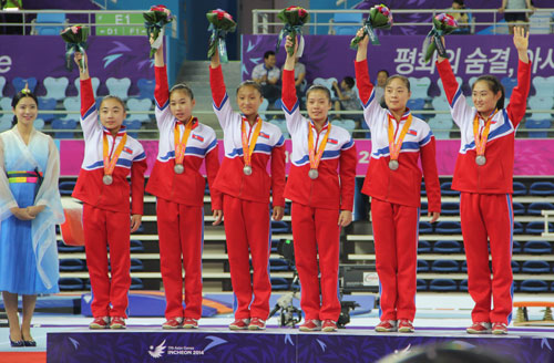 WAG-DPR-Korea-Team-Second-at-Asian-Games-2014